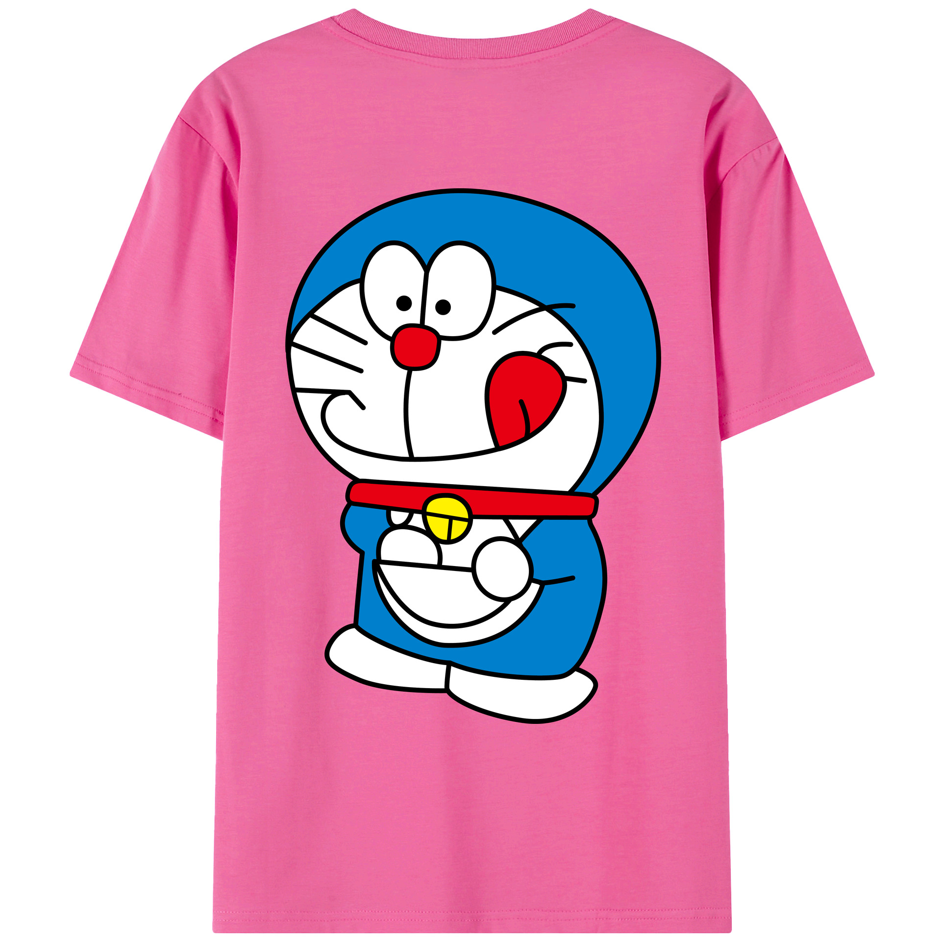 （画像用） ドラえもん Doraemon レディース半袖Tシャツ(バックプリント)